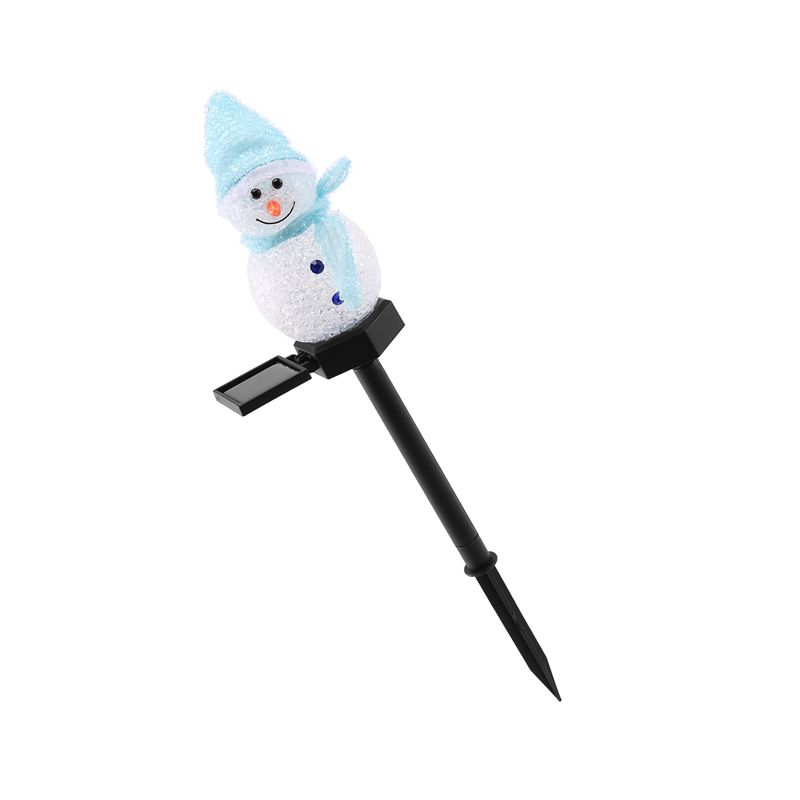 Outdoor Solar Power Xmas Lights - أضواء شمسية على شكل رجل الثلج