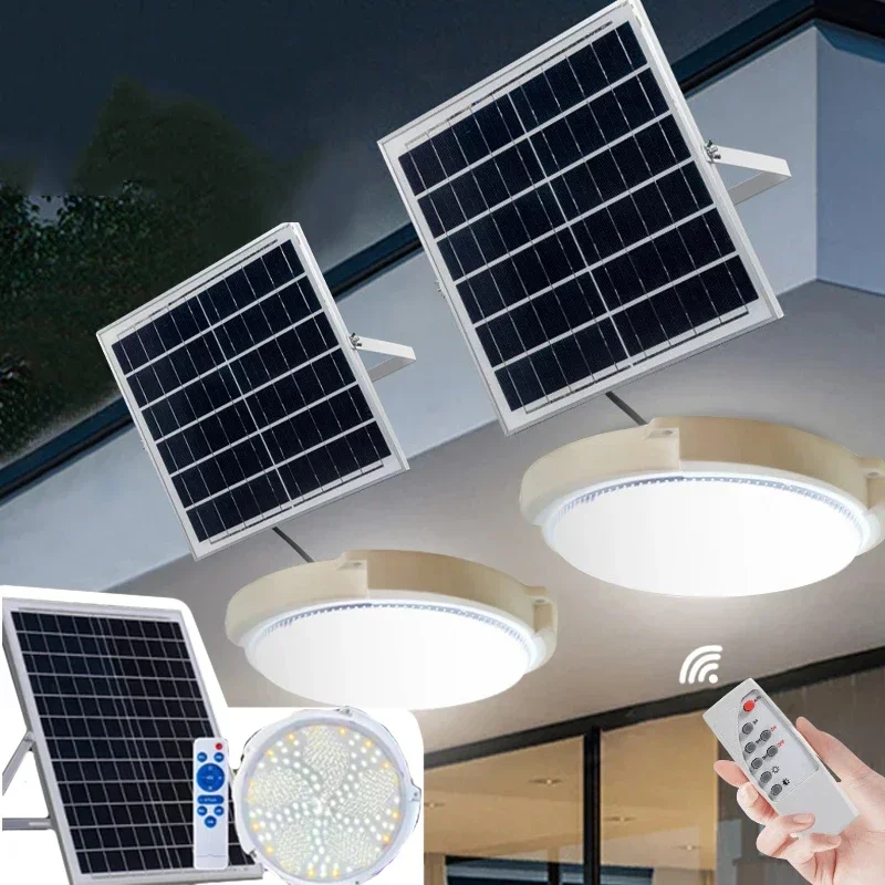 Outdoor Power Line - 60/500 واط LED الشمسية ضوء السقف