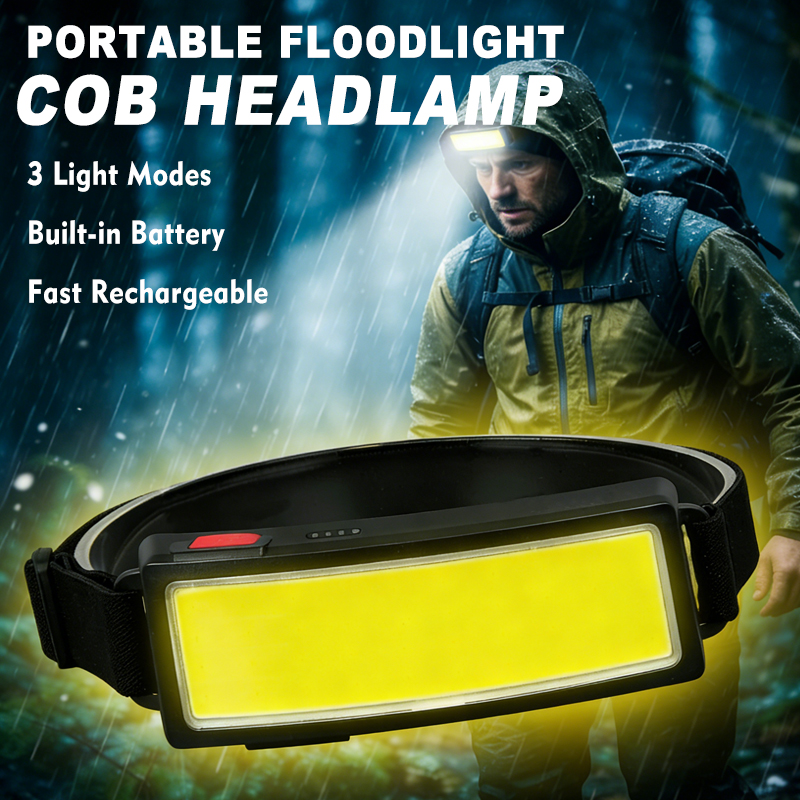 Outdoor Power Head - مصباح أمامي LED قوي بتقنية COB