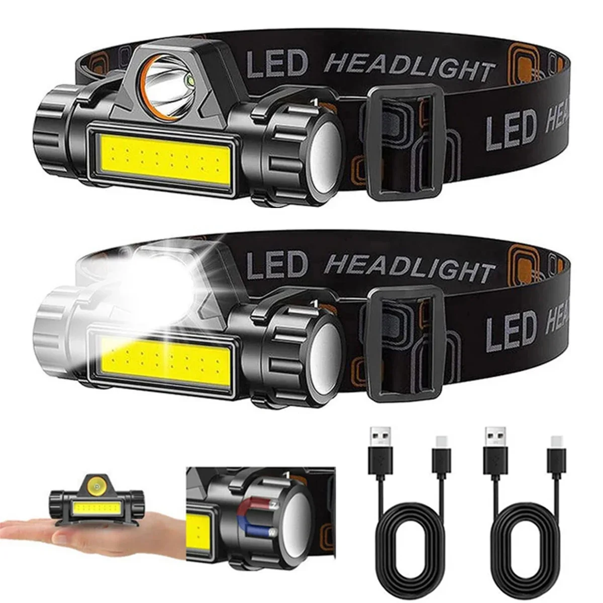 Outdoor Power Head - 1-3 قطعة كشافات COB LED قابلة