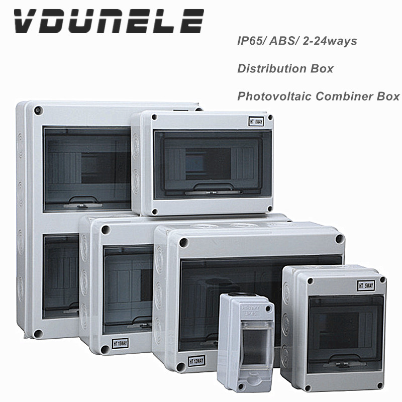 Outdoor Power Supply Box - صندوق توزيع IP65 لقواطع التيار المستمر