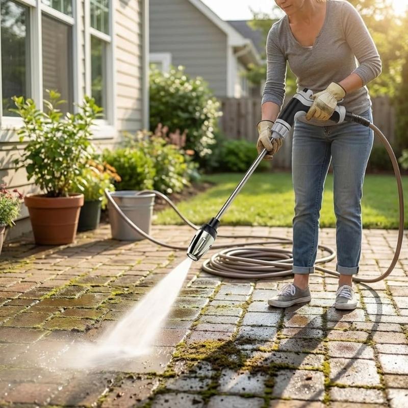 Outdoor Power Washer - غسالة ضغط خرطوم حديقة عالمية J0MA