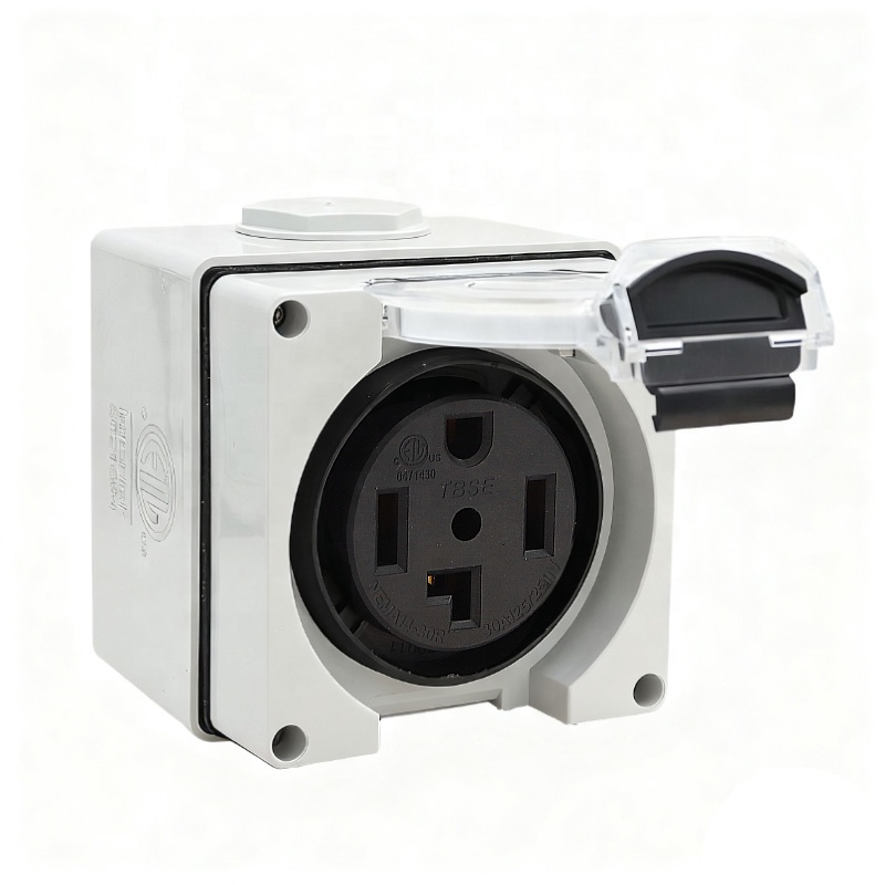 Outdoor Power Receptacle - صندوق مخرج طاقة 30 أمبير NEMA
