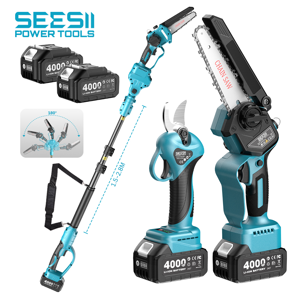 Pole Saw Cordless - مقص كهربائي لاسلكي 3 في 1