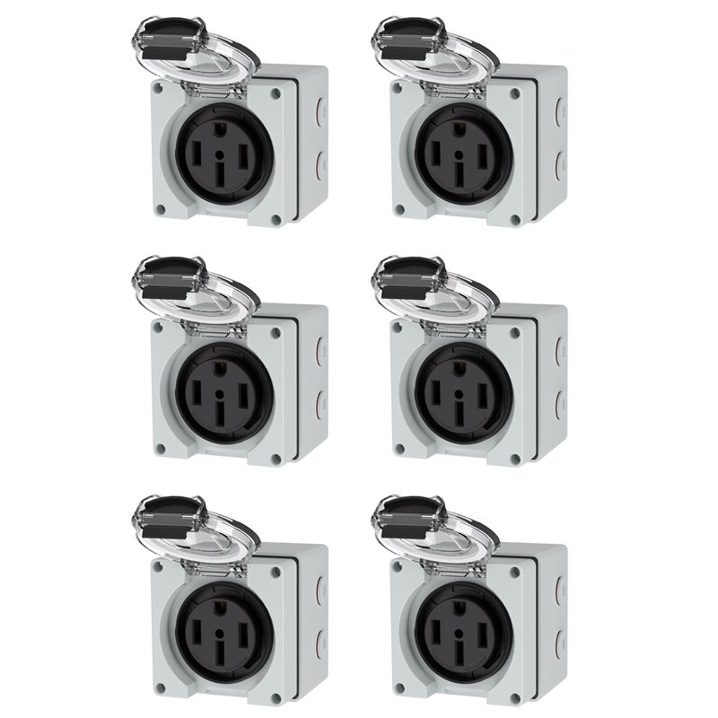 Outdoor Power Receptacle - صندوق منافذ طاقة ABZL 6X 50