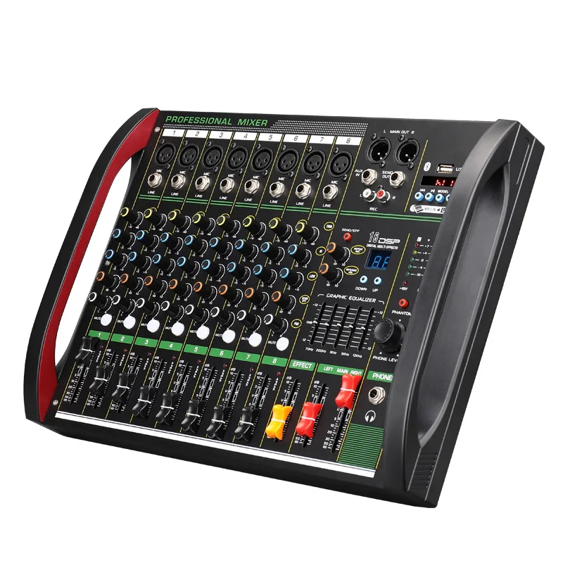 Outdoor Power Amplifier - 4 / 8-قناة خلاط DSP تأثير