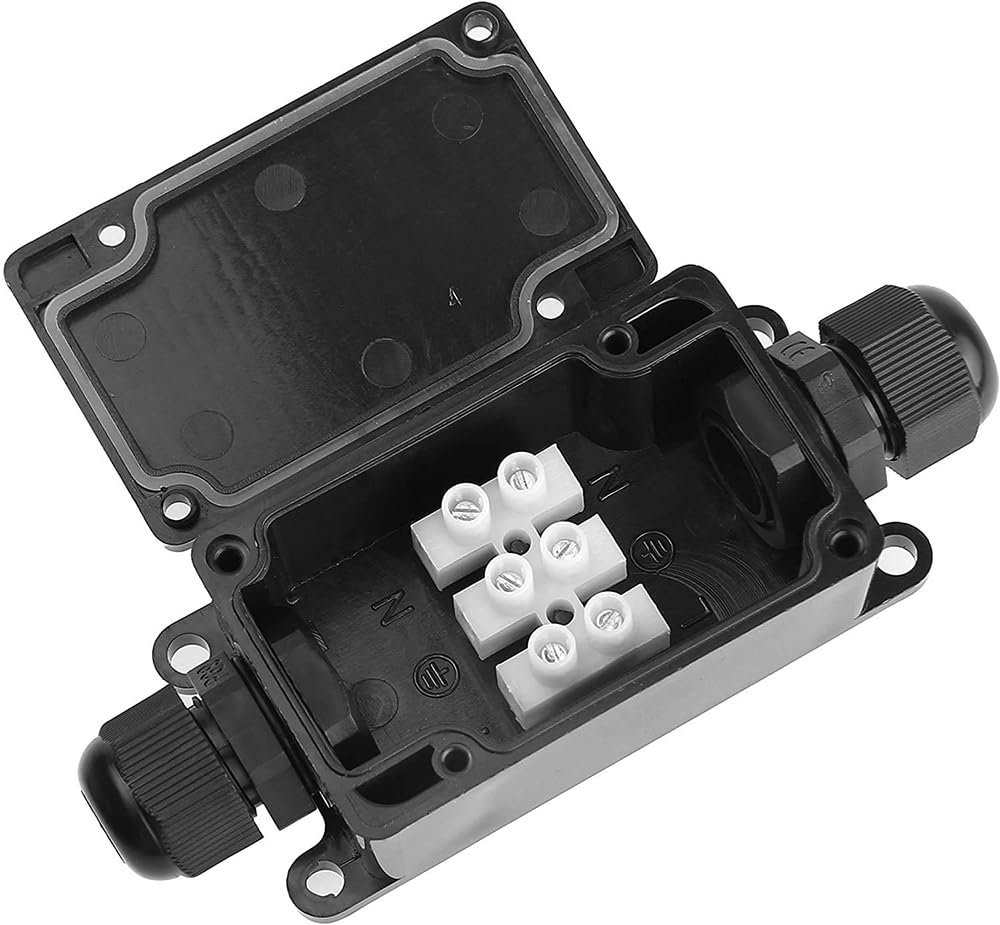 Outdoor Power Line - 3 قطعة 2Way IP65 مقاوم للماء