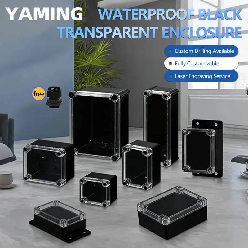 2 قطعة غطاء شفاف مقاوم للماء ص - مراجعة Outdoor Power Supply Box وسعره