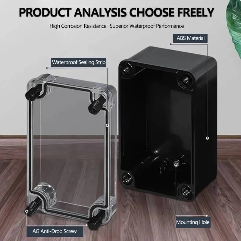 2 قطعة غطاء شفاف مقاوم للماء ص - مراجعة Outdoor Power Supply Box وسعره