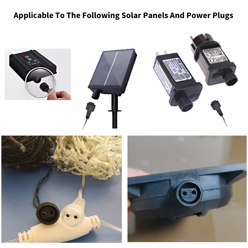 موصل LED ثنائي السن مع سلك توص - مراجعة Outdoor Power Extension Cord وسعره