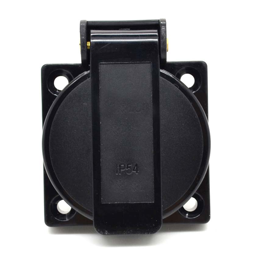 2 قطعة أسود 10A 15A أستراليا ا - مراجعة Outdoor Power Receptacle وسعره