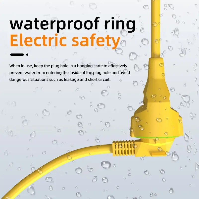 شريط طاقة أوروبي 16 أمبير بقوة - مراجعة Outdoor Power Extension Cord وسعره