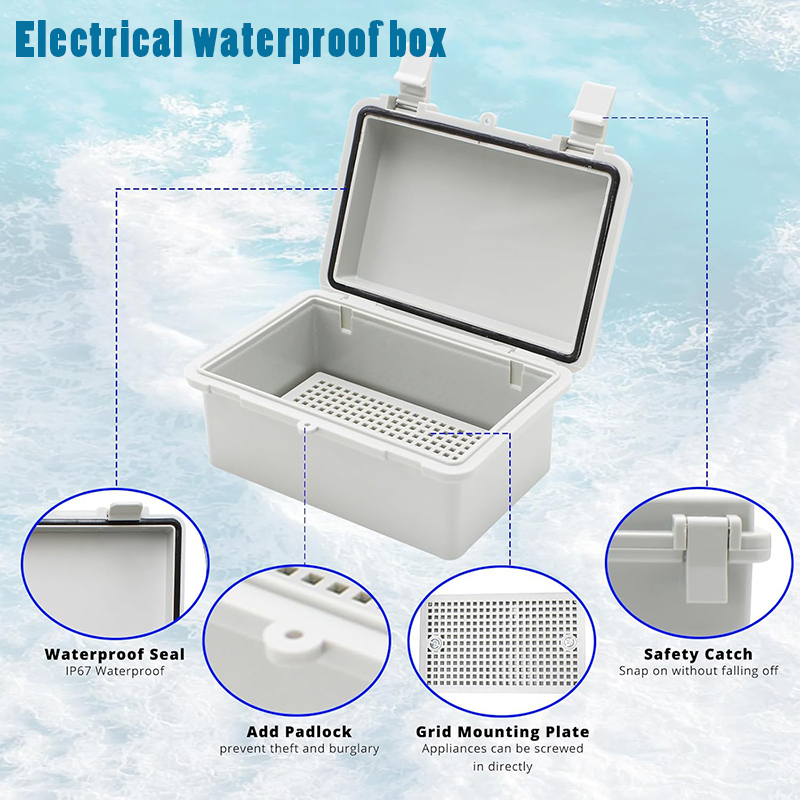صندوق توصيل كهربائي مقاوم للما - مراجعة Outdoor Power Supply Box وسعره