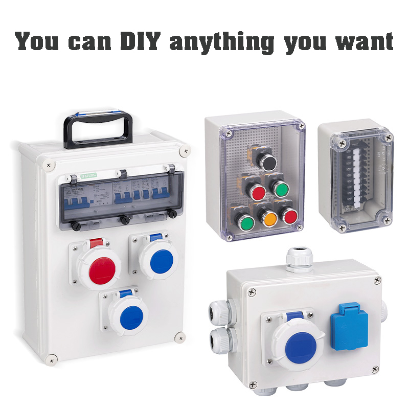 F-نوع صندوق شفاف مقاوم للماء ص - مراجعة Outdoor Power Supply Box وسعره
