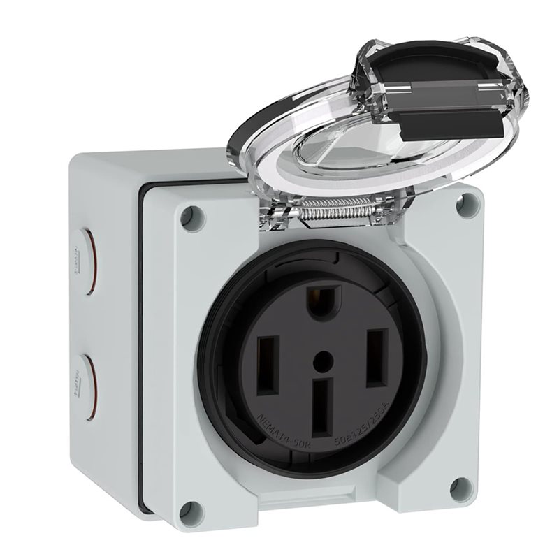 صندوق منافذ الطاقة Y17A 6X 50  - مراجعة Outdoor Power Receptacle وسعره