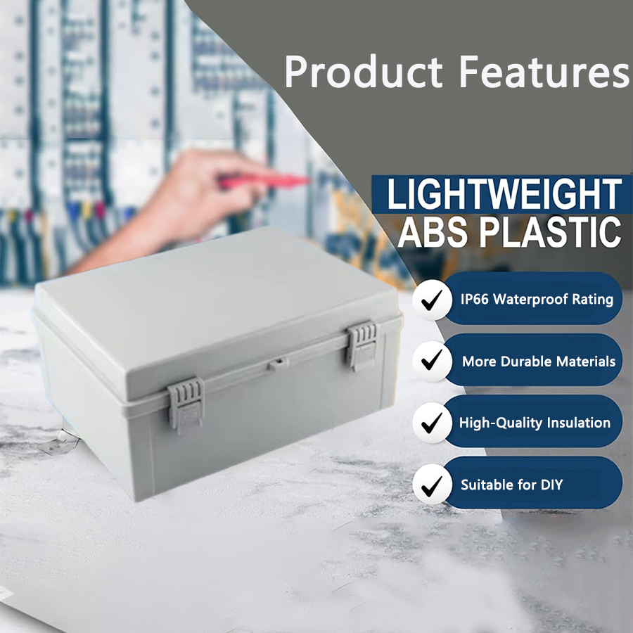 IP66 الضميمة البلاستيكية الكهر - مراجعة Outdoor Power Supply Box وسعره