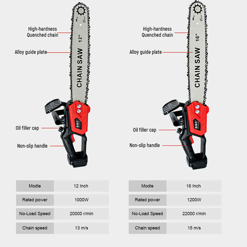 منشار كهربائي لاسلكي بدون فرش  - مراجعة Pole Saw Cordless وسعره