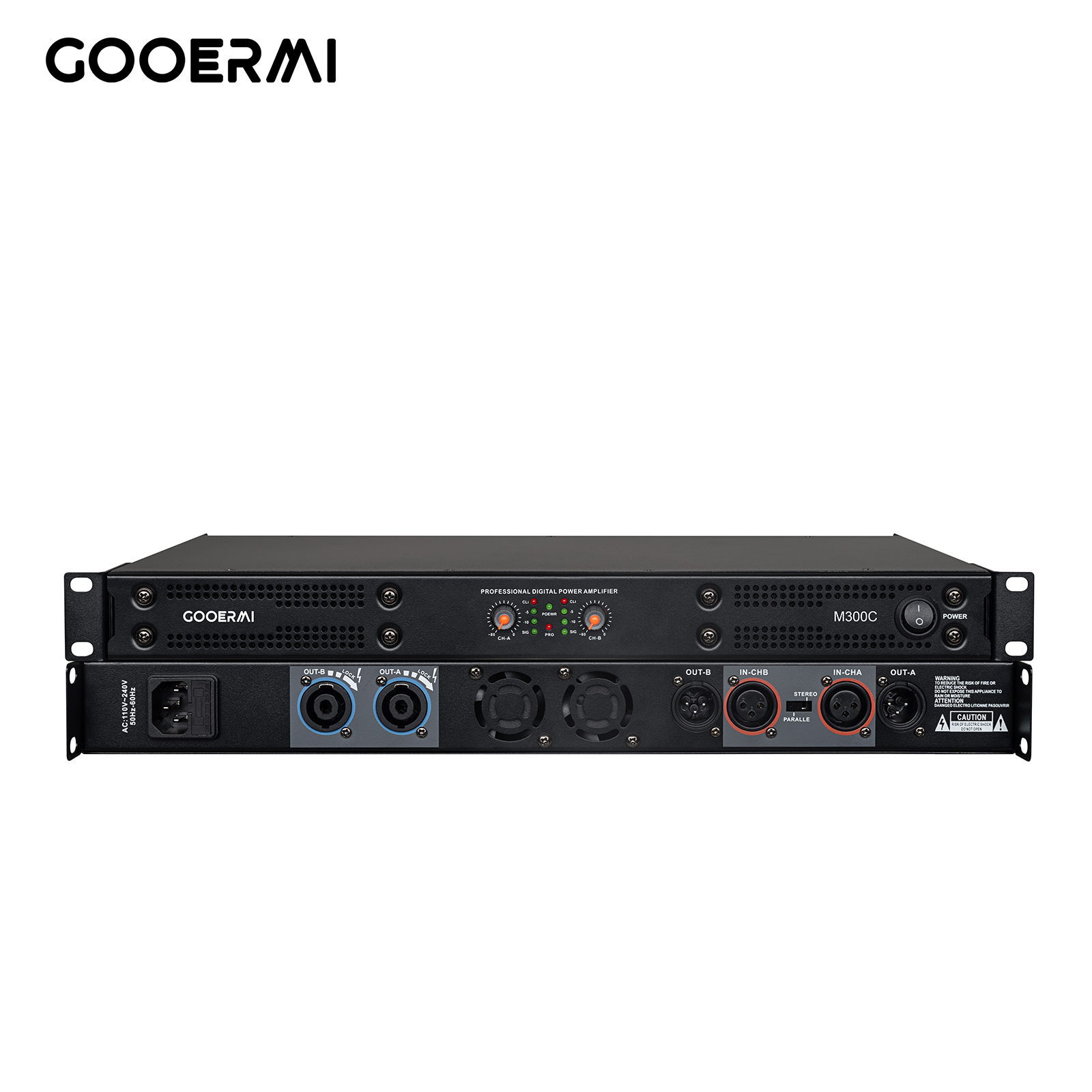 مضخم صوت رقمي GOOERMI M300 ثنا - مراجعة Outdoor Power Amplifier وسعره