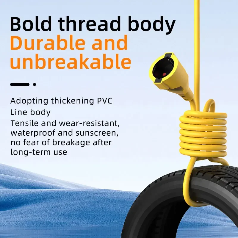 سلك تمديد كهربائي 16 أمبير من  - مراجعة Outdoor Power Extension Cord وسعره