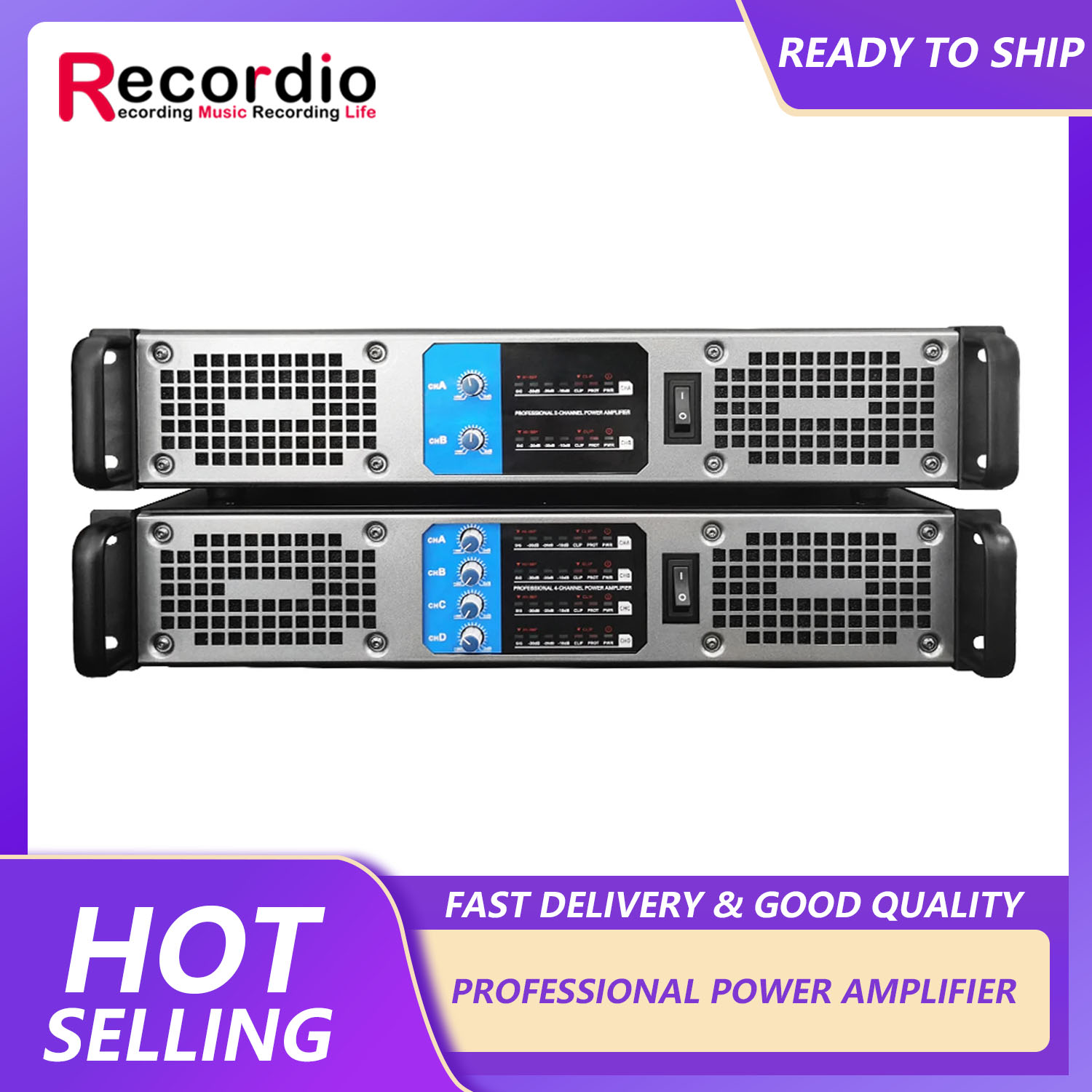 GAP-602 مضخم صوت احترافي بقنات - مراجعة Outdoor Power Amplifier وسعره