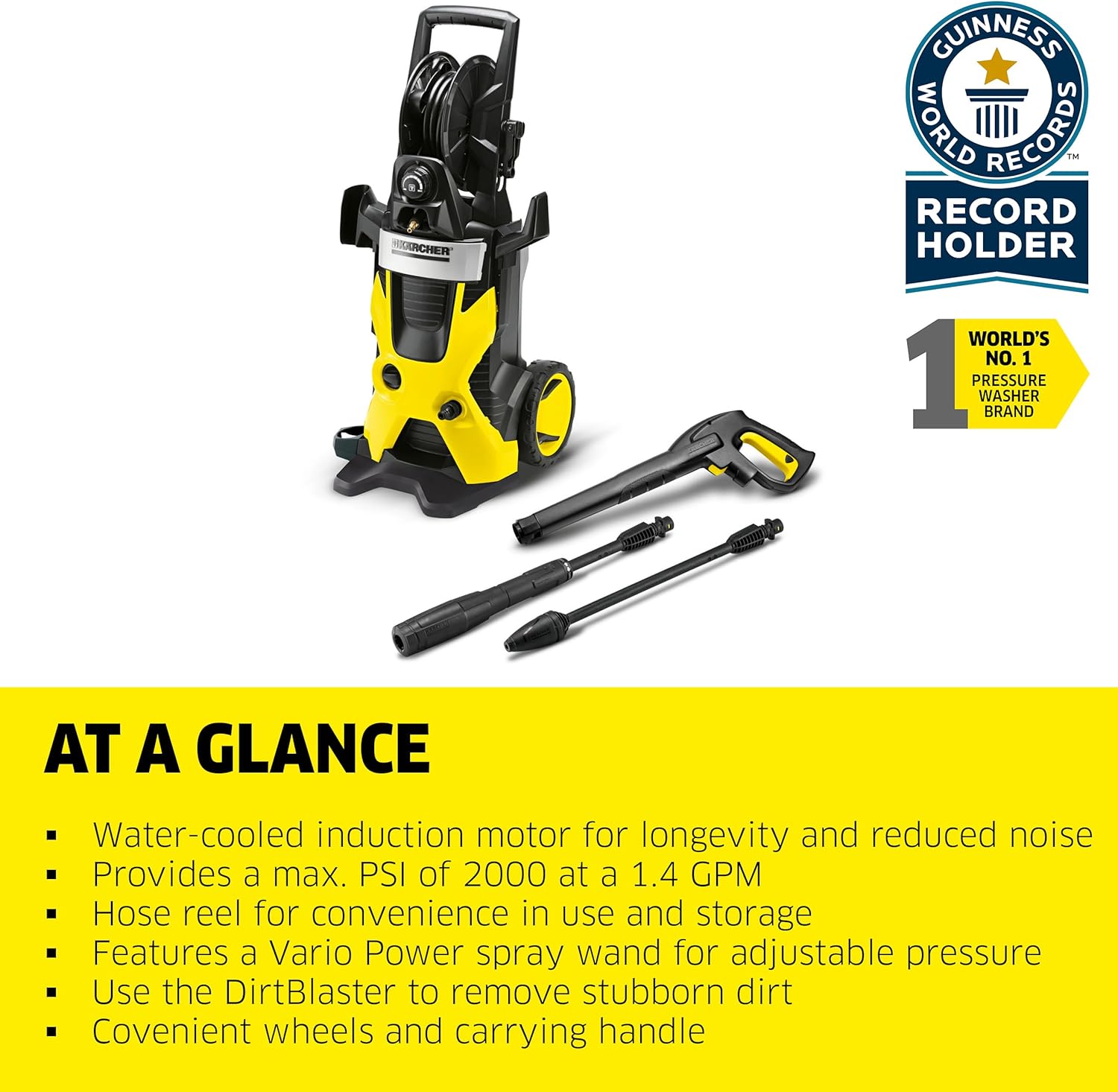غسالة ضغط مع بكرة خرطوم، وعصي  - مراجعة Outdoor Power Washer وسعره