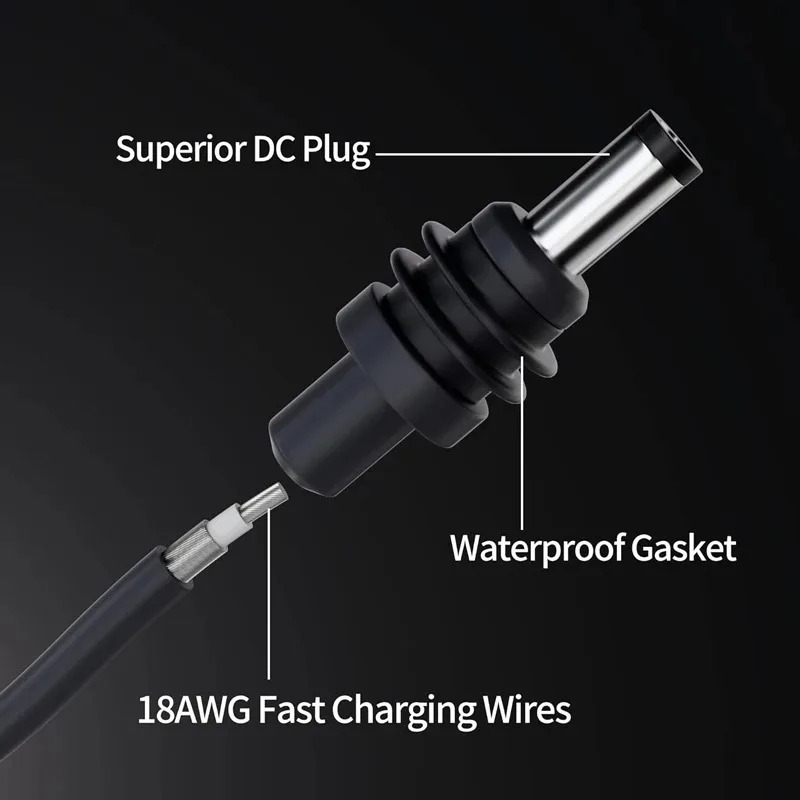 B04B كابل طاقة تمديد جديد عالي - مراجعة Outdoor Power Extension Cord وسعره