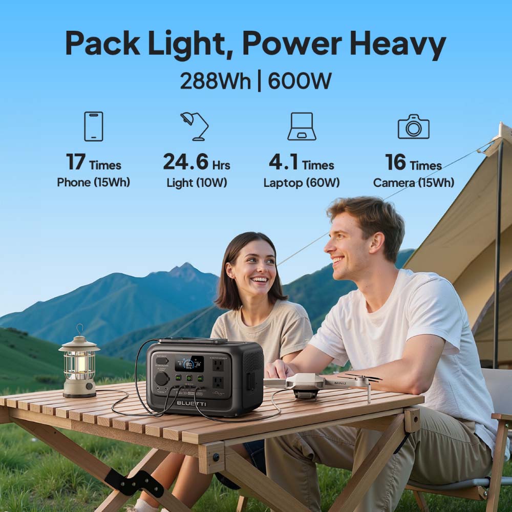 【تجديد】محطة طاقة محمولة BLUETT - مراجعة Outdoor Power Equipment وسعره
