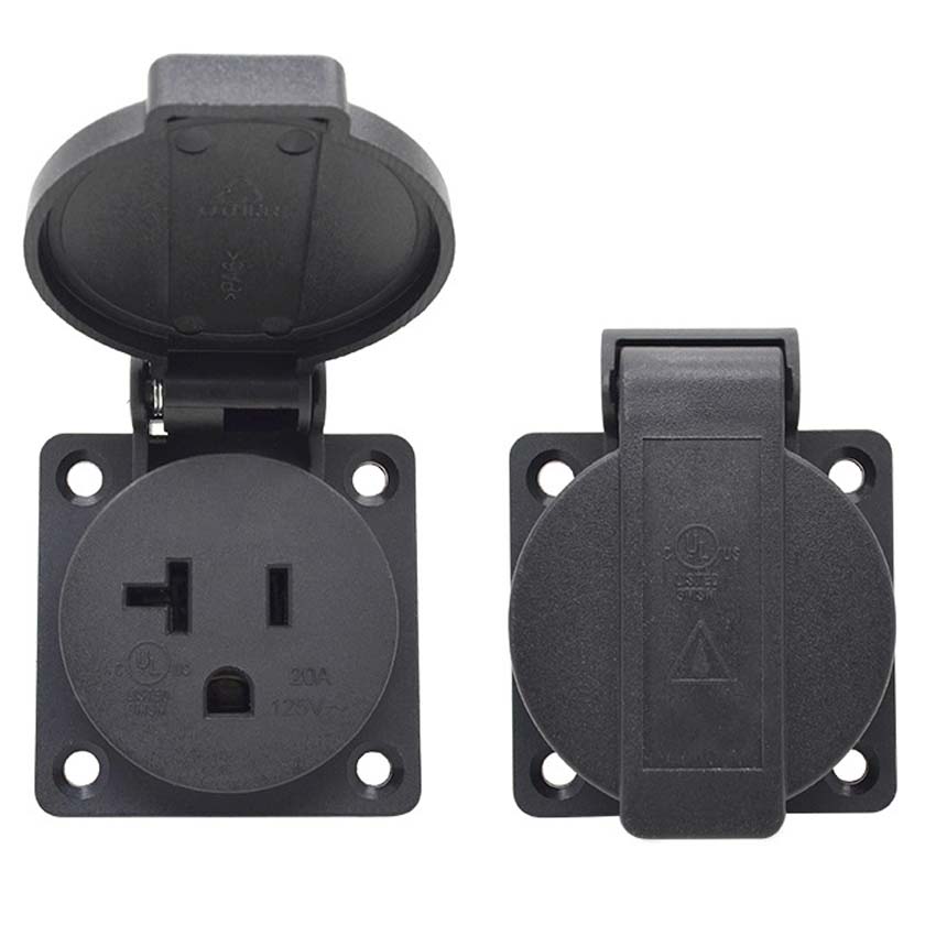 مقبس طاقة أمريكي خارجي مقاوم ل - مراجعة Outdoor Power Receptacle وسعره