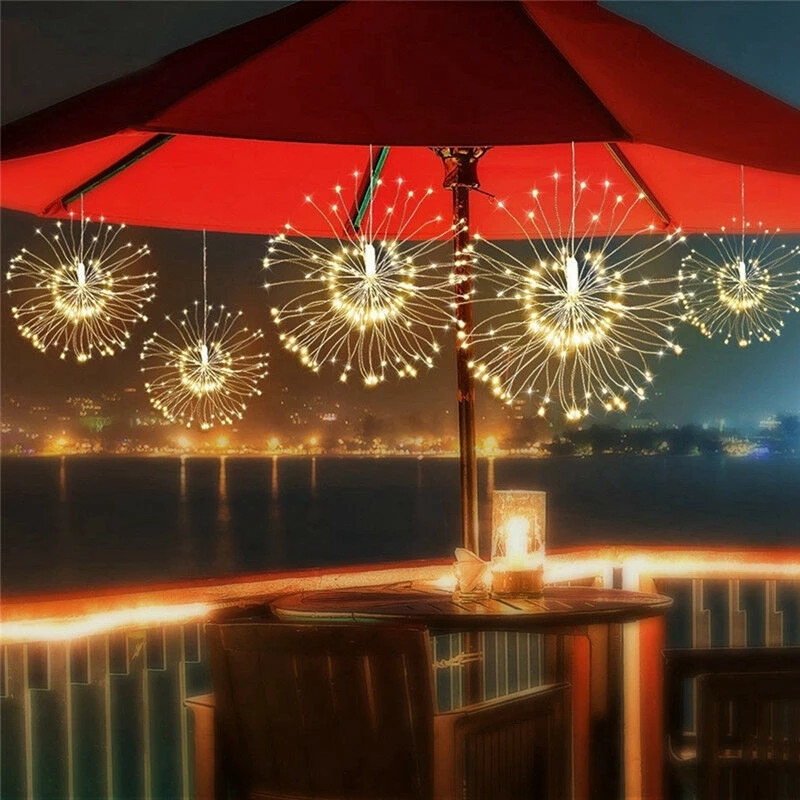 120Led 200 Led الشمسية مصباح S - مراجعة Outdoor Solar Power Xmas Lights وسعره