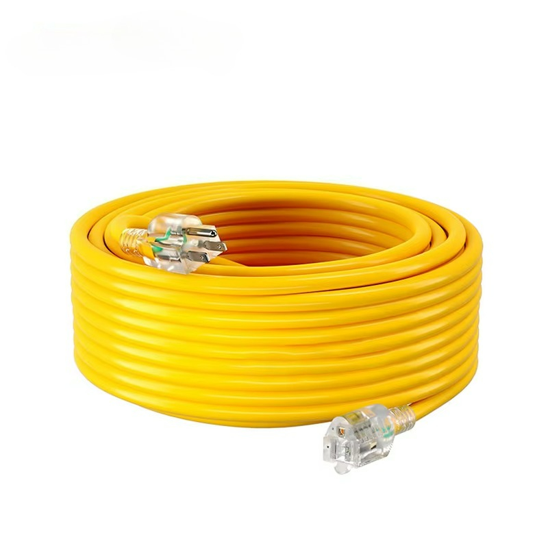 12 مقياس 12/3 SJTW الثقيلة في  - مراجعة Outdoor Power Extension Cord وسعره