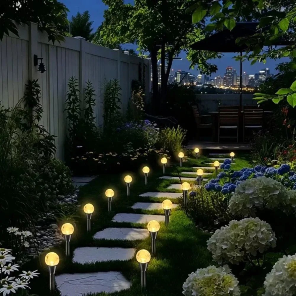 أضواء حديقة خارجية تعمل بالطاق - مراجعة Outdoor Solar Power Xmas Lights وسعره